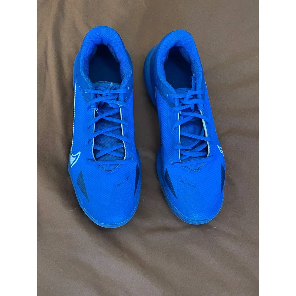 Nike Force Trout 8 Keystone Youth Baseball Cleats Blue‎ White CZ5912-414 Size 5Y